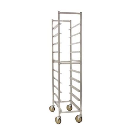 Prairie View Industries Prairie View WE6012KD-PL Knock Down 12 Pan End Load Platter Racks - 71.5 x 15.25 x 30 in. WE6012KD-PL